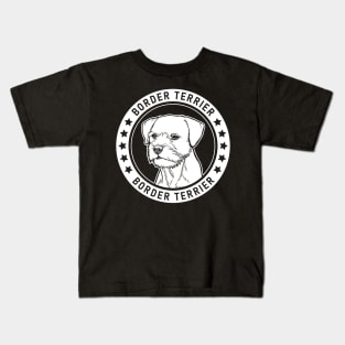 Border Terrier Fan Gift Kids T-Shirt